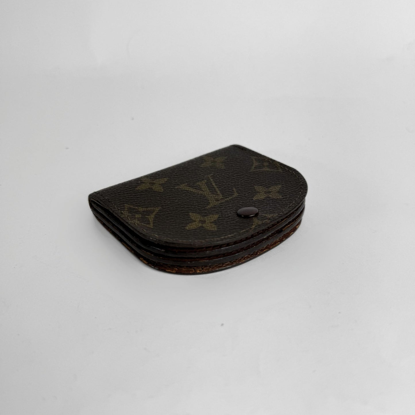 Louis Vuitton Coin Wallet Monogram Canvas on a white background