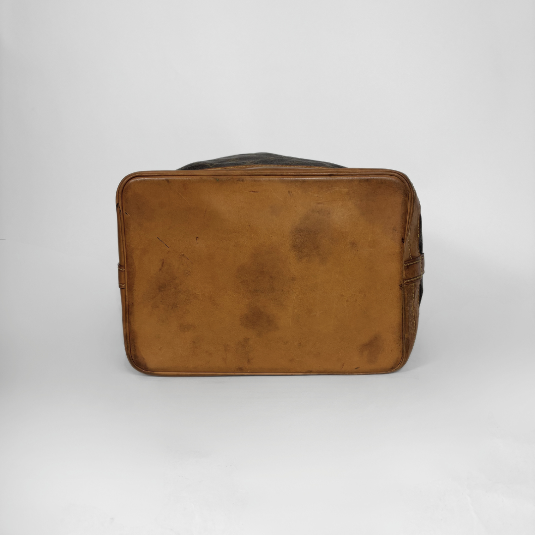 Louis Vuitton Noe Monogram Canvas on a white background