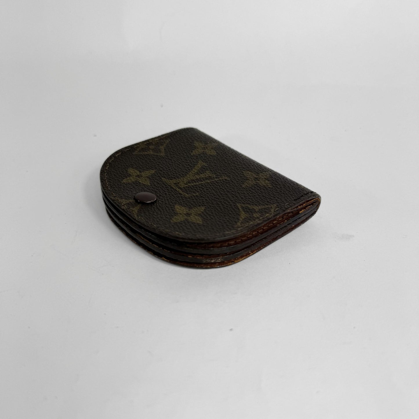 Louis Vuitton Coin Wallet Monogram Canvas on a white background