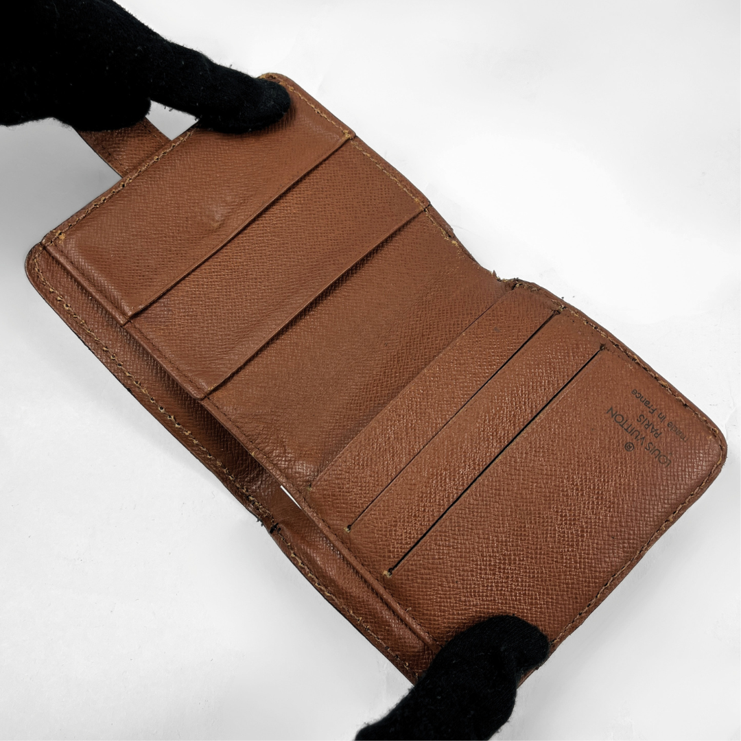 Louis Vuitton Compact Zippy Wallet Monogram Canvas
