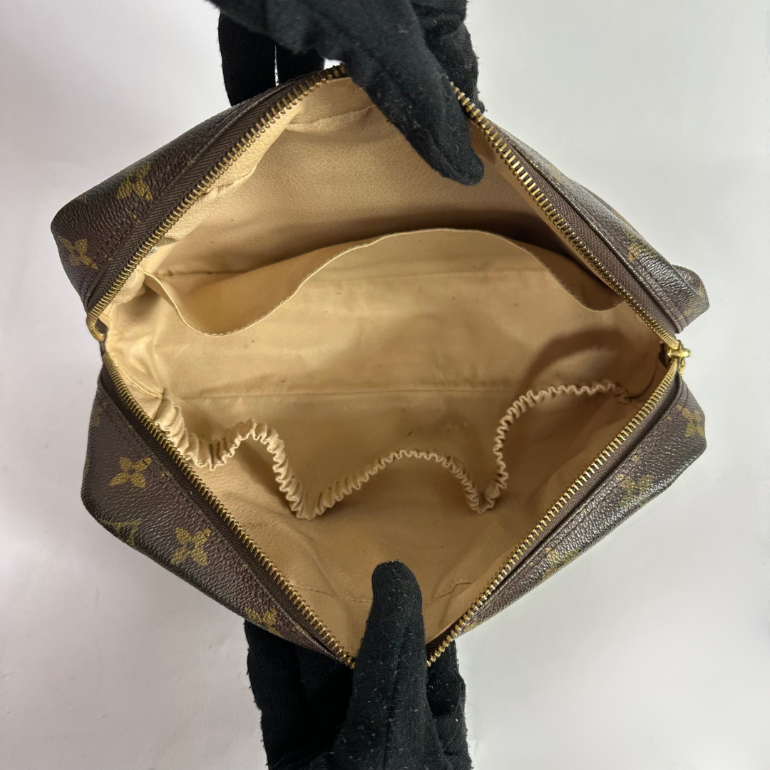 Louis Vuitton Toiletry Bag on white background