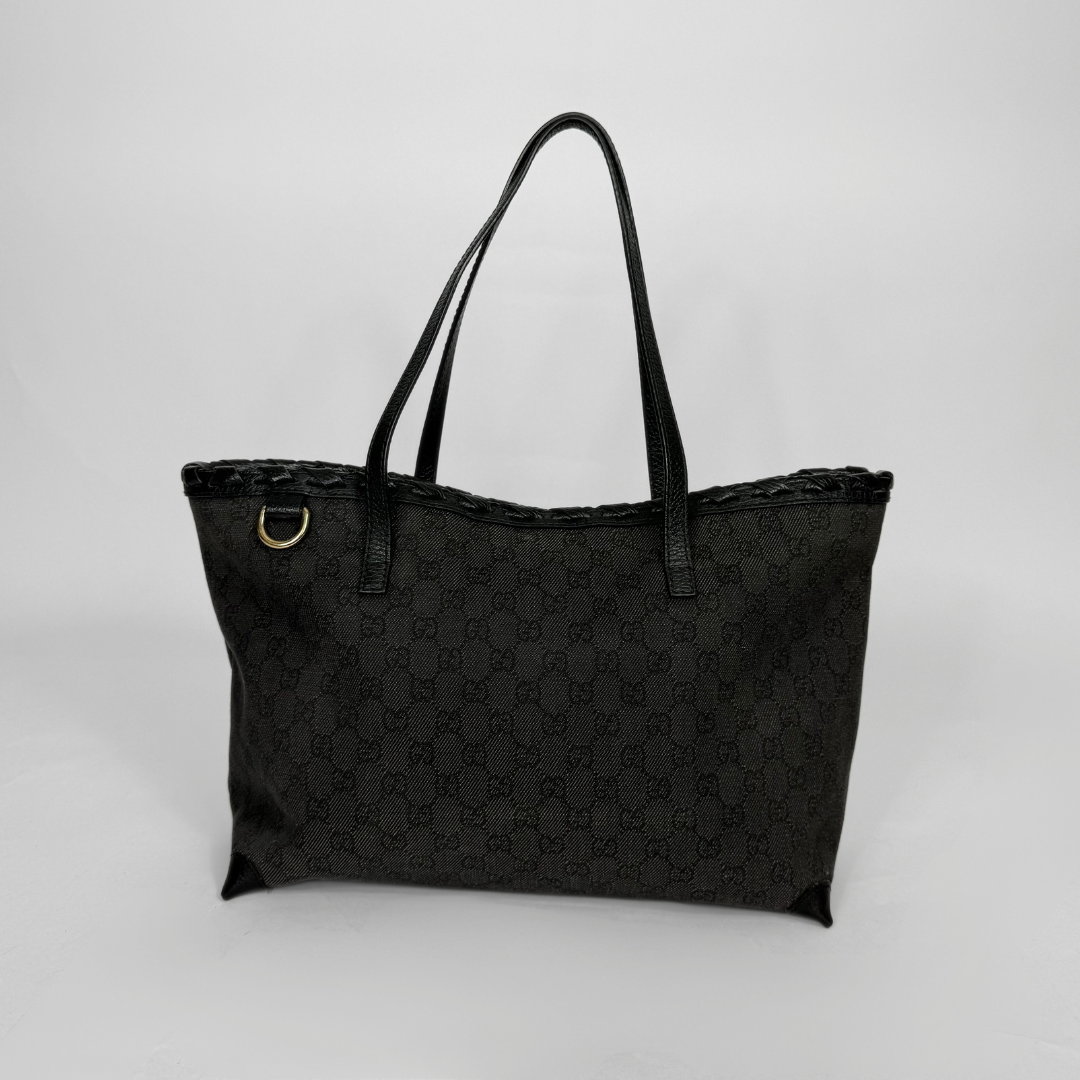 Black shopper bag