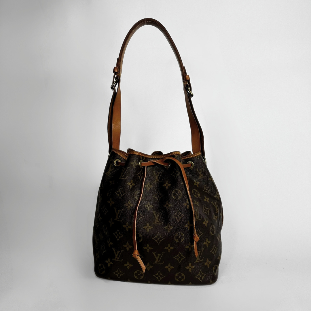 Louis Vuitton Petit Noé on a white background