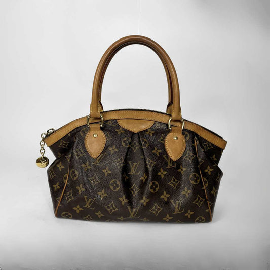 Louis Vuitton Tivoli PM Monogram on a white background