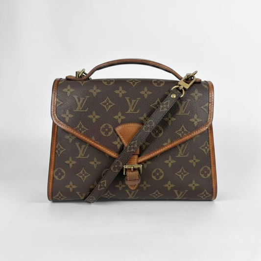 Louis Vuitton Bel Air Bandoulière Monogram Canvas on a white background