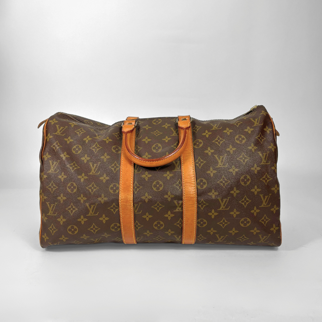Louis Vuitton Keepall 45 vintage front view