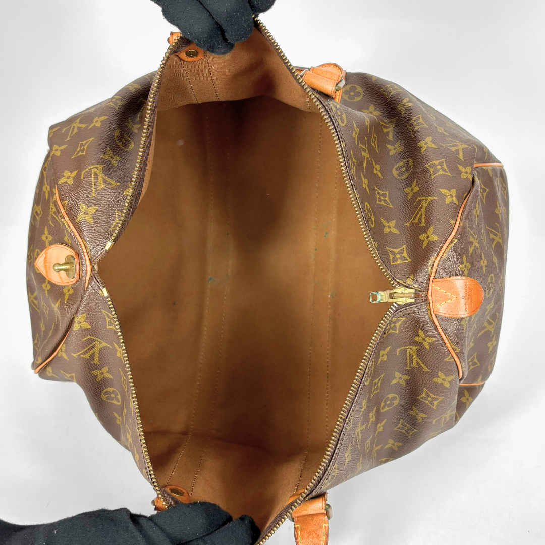 Louis Vuitton Keepall 45 vintage inside view