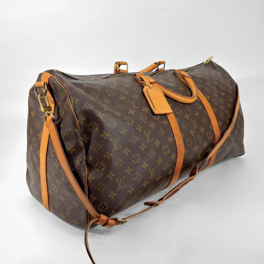 Louis Vuitton Keepall 60 strap lateral view