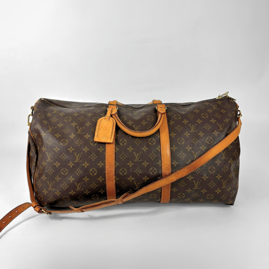 Louis Vuitton Keepall 60 strap front view