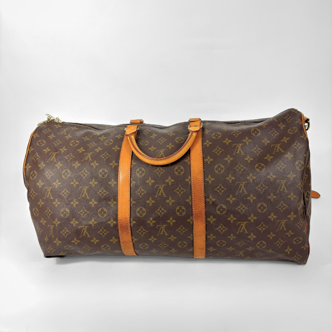 Louis Vuitton Keepall 60 strap back view