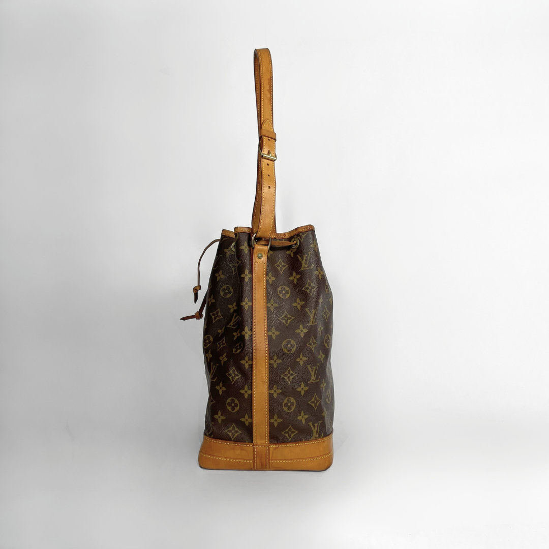 Louis Vuitton Petit Noé on a white background