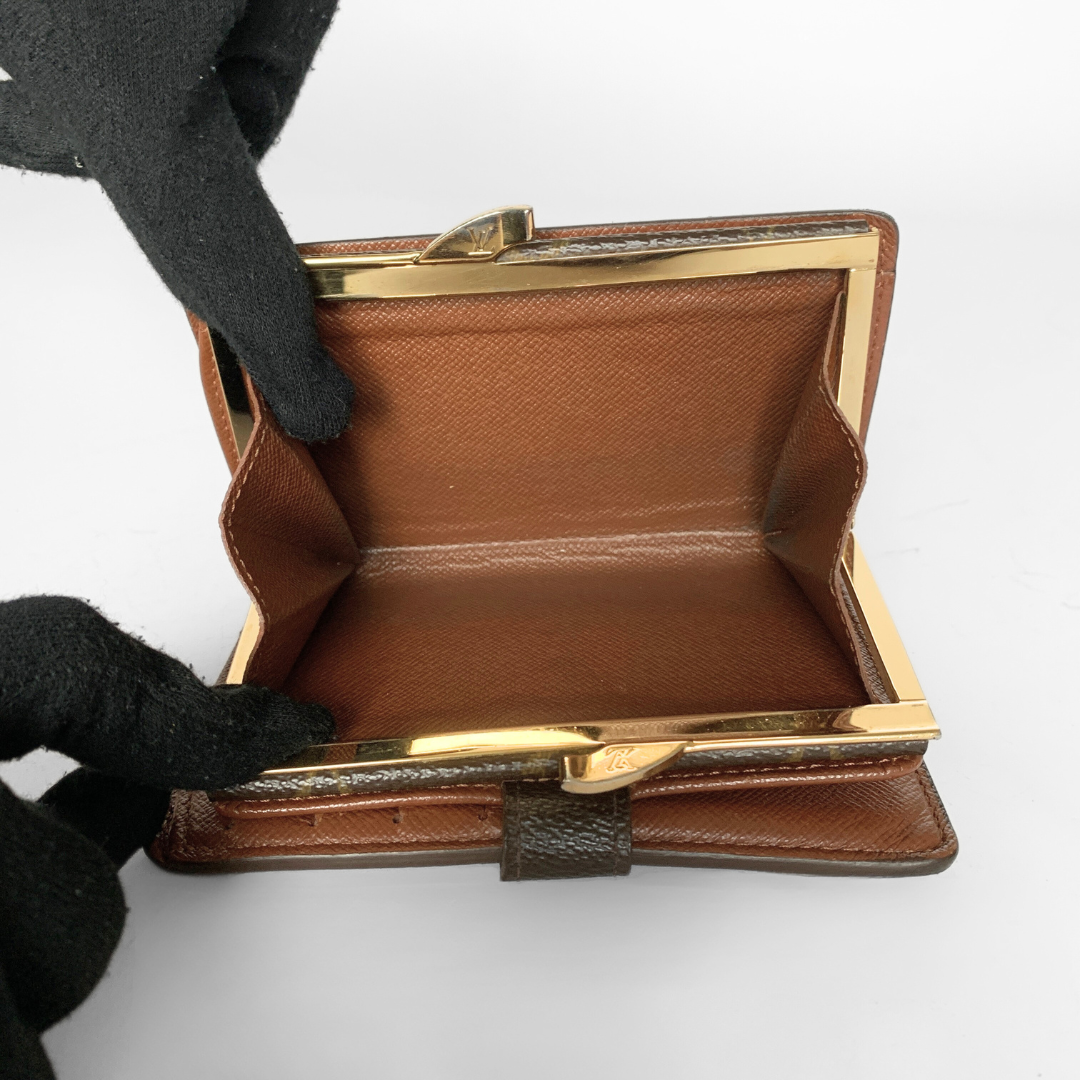 Louis Vuitton Clip Wallet Monogram Canvas