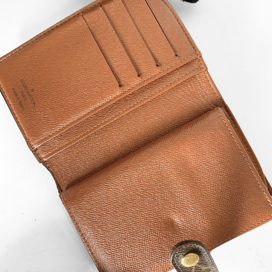 Louis Vuitton Clip Wallet Monogram Canvas