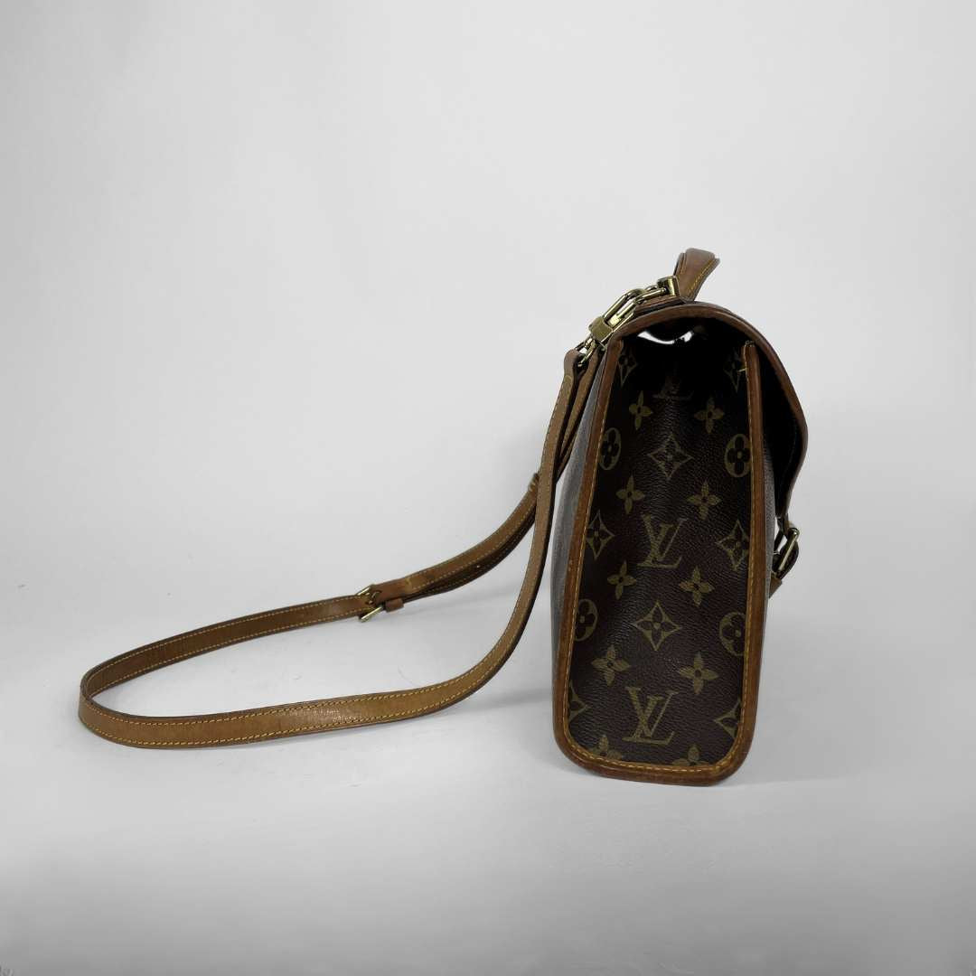 Louis Vuitton Bel Air Bandoulière Monogram Canvas on a white background