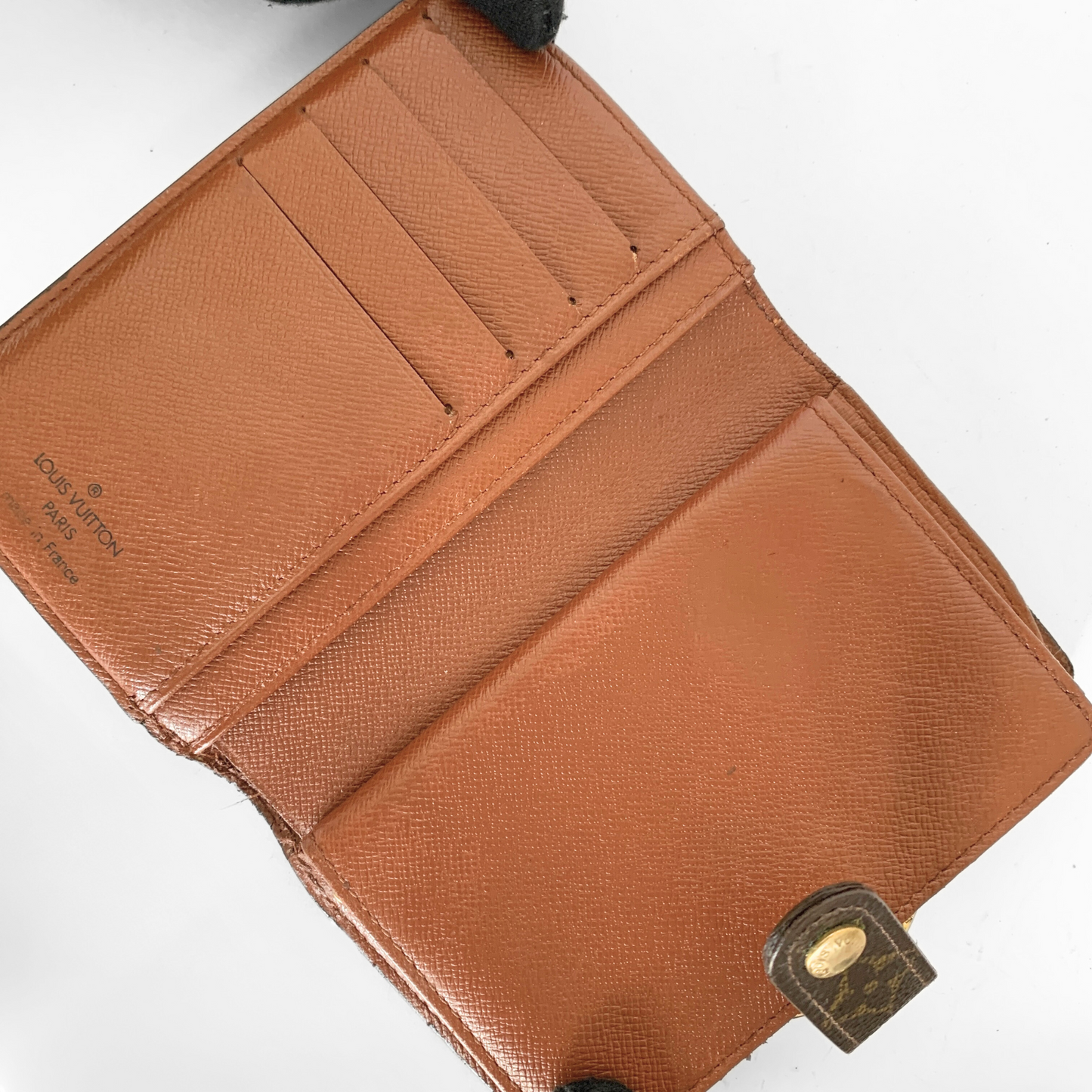 Louis Vuitton Clip Wallet Monogram Canvas