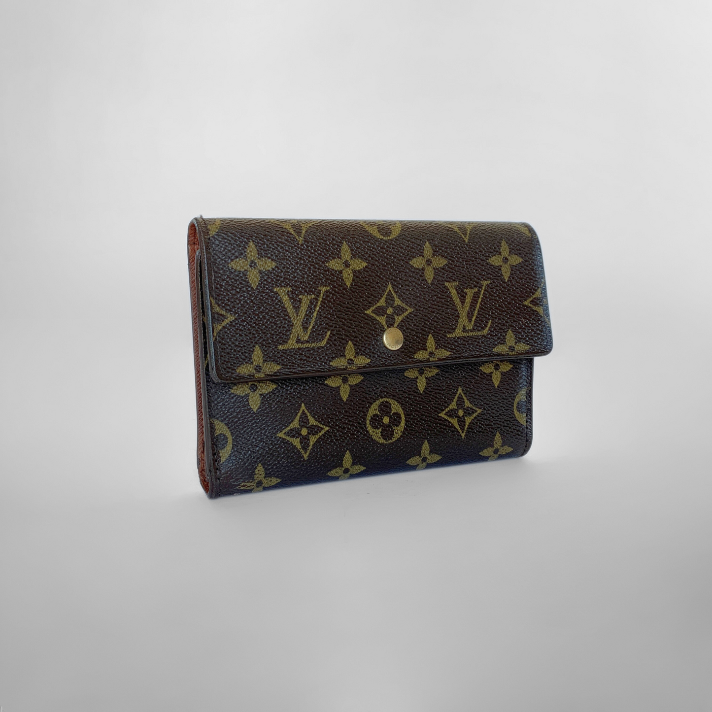Louis Vuitton International Wallet Medium on a white background