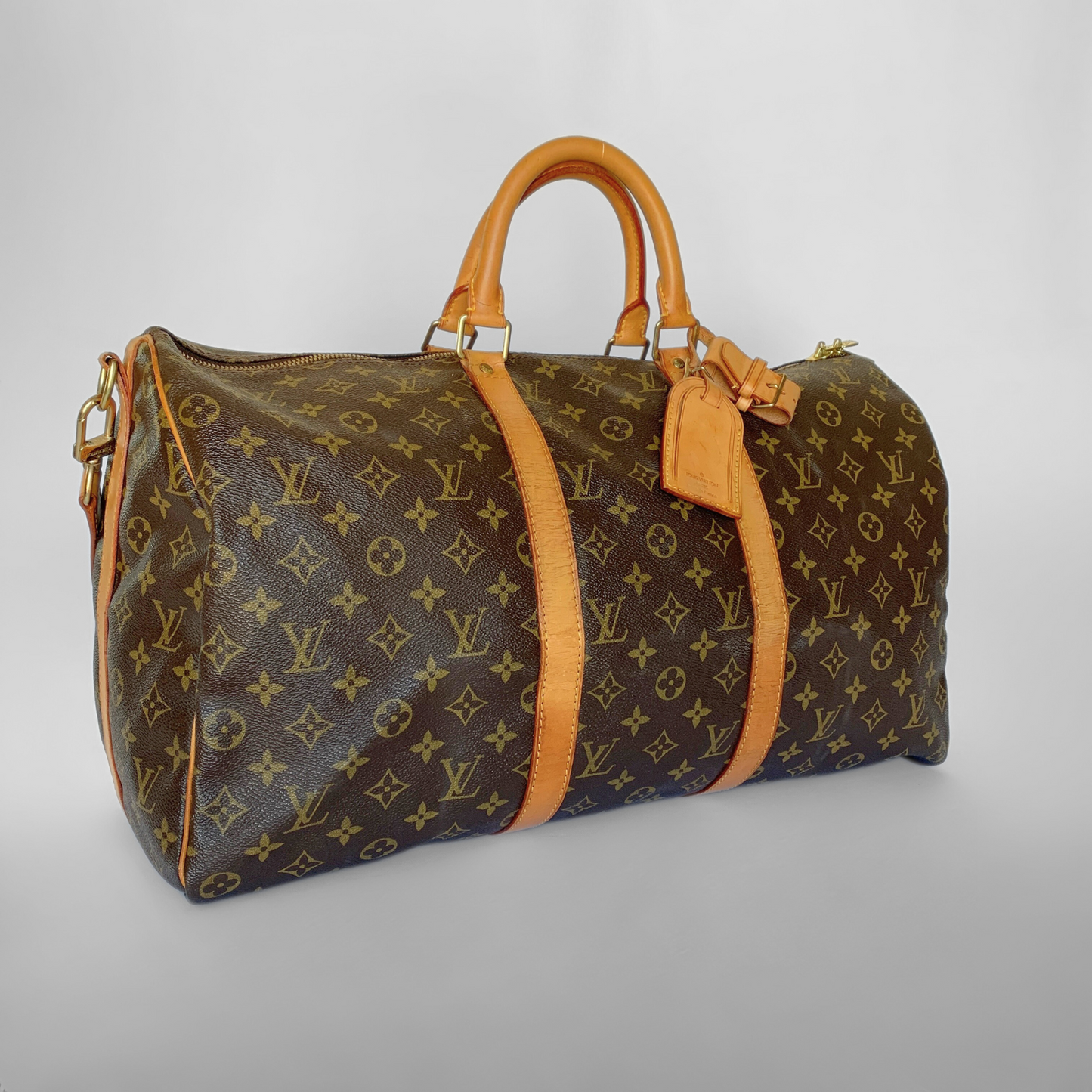 Louis Vuitton Keepall 50 Bandoulière Monogram Canvas