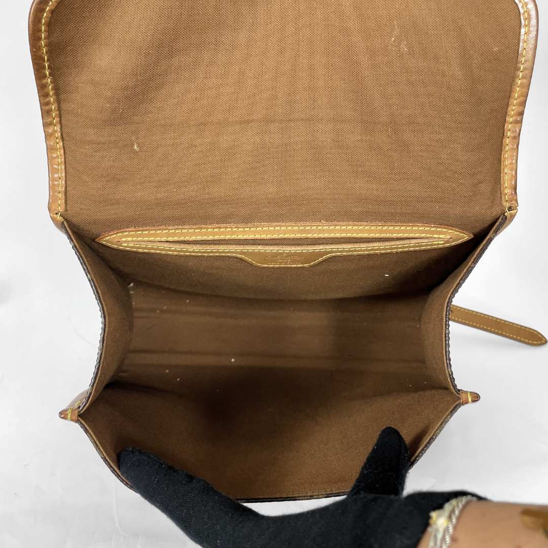 Louis Vuitton Bel Air Bandoulière Monogram Canvas on a white background