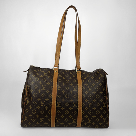 Louis Vuitton Flannery 45 Monogram Canvas on a white background