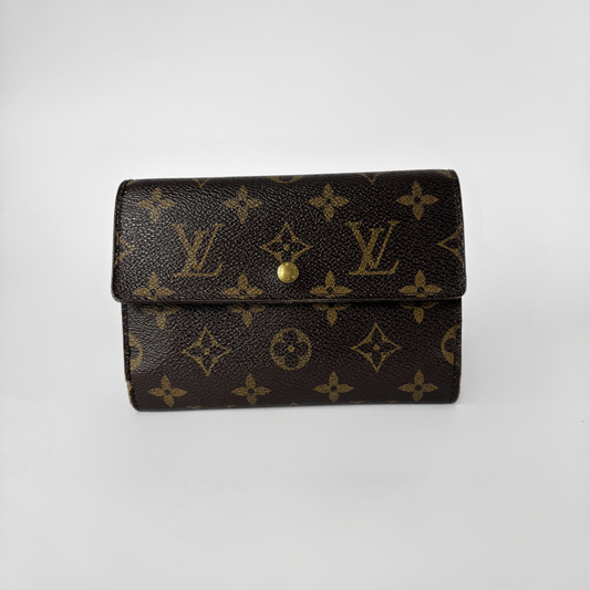 Louis Vuitton International Wallet Medium on a white background