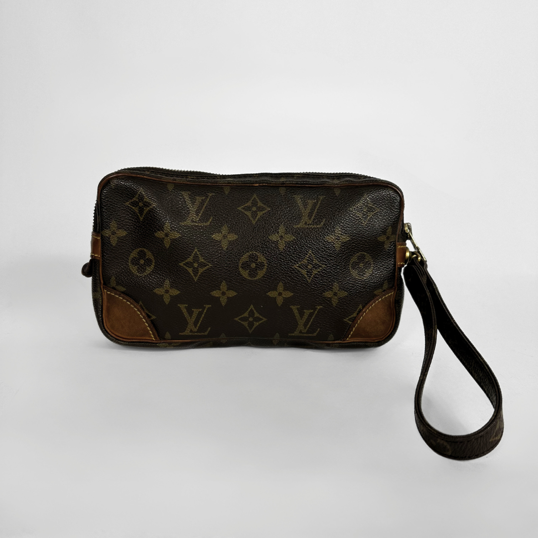 Louis Vuitton Marly Dragonne PM on a white background