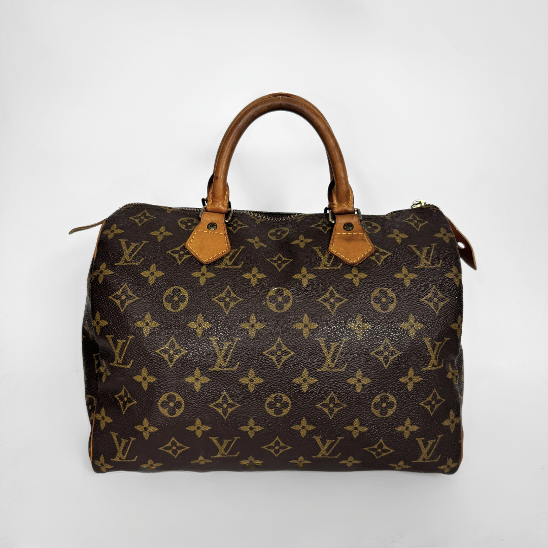 Louis Vuitton Speedy 30 on a white background