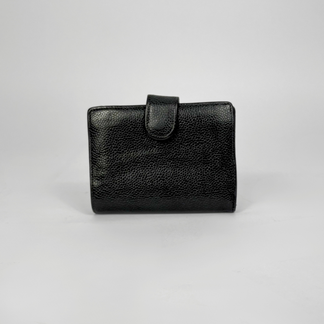 Chanel CC Wallet Small Caviar Leather