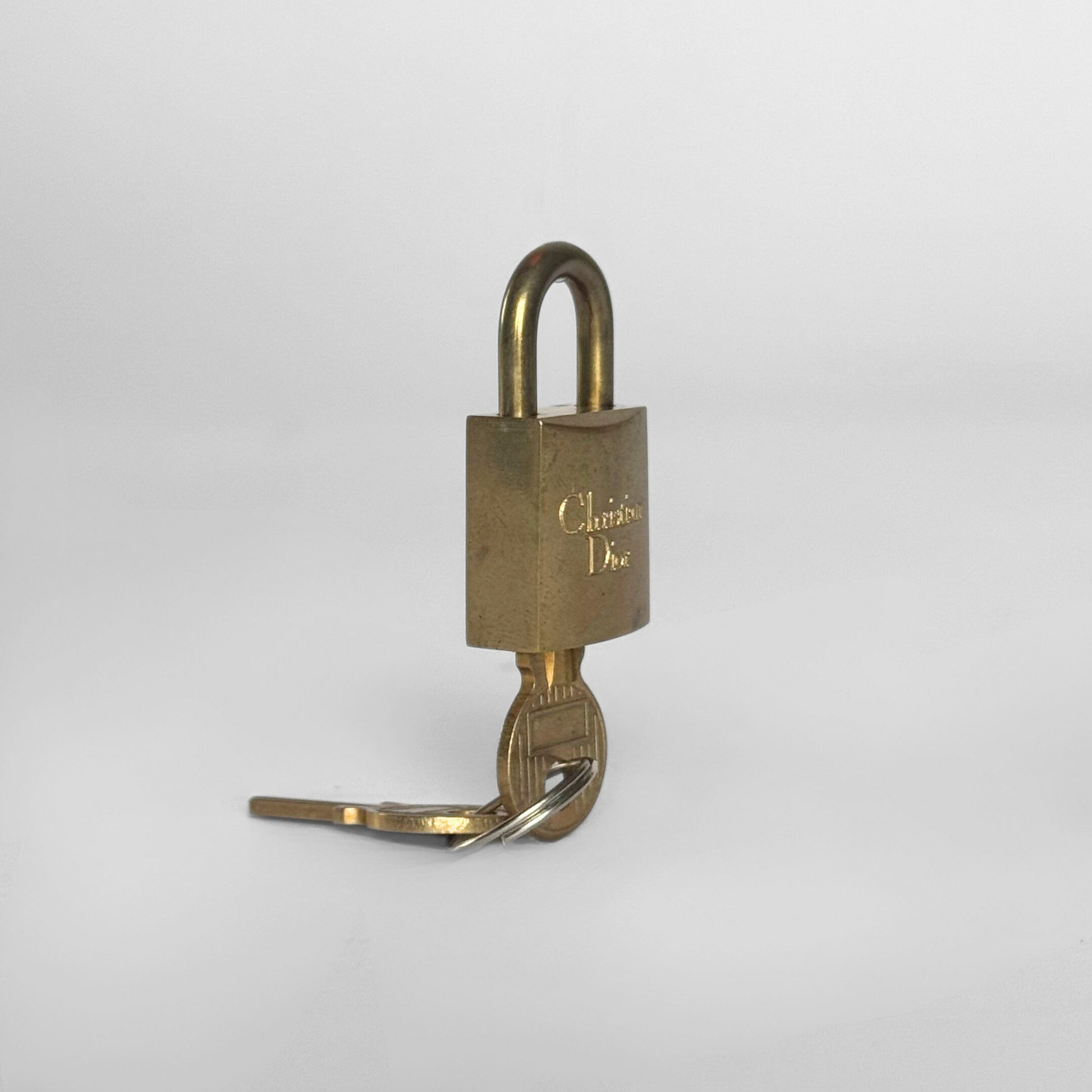 Dior Dior Lock With Key Gold Metal - Locks - Etoile Luxury Vintage