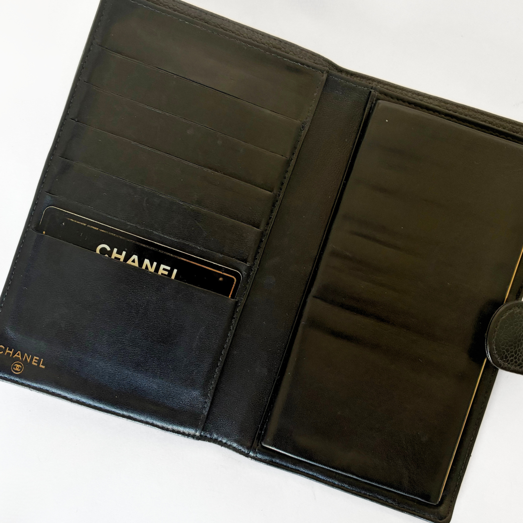 Chanel Wallet Large Caviar Leather