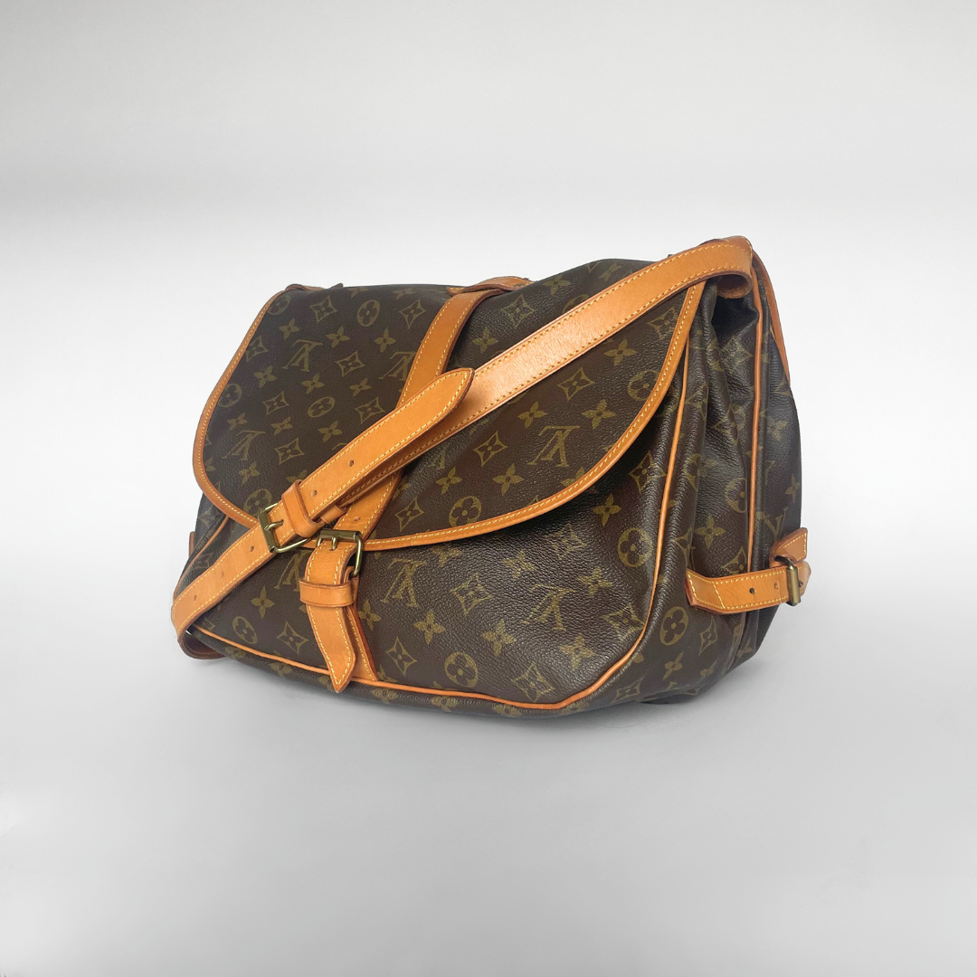 Louis Vuitton Saumur 35 Monogram Canvas