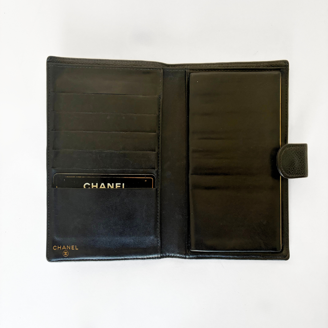 Chanel Wallet Large Caviar Leather