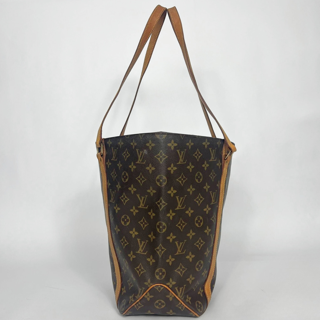 Louis Vuitton Shopper in brown Monogram Canvas on a White Background