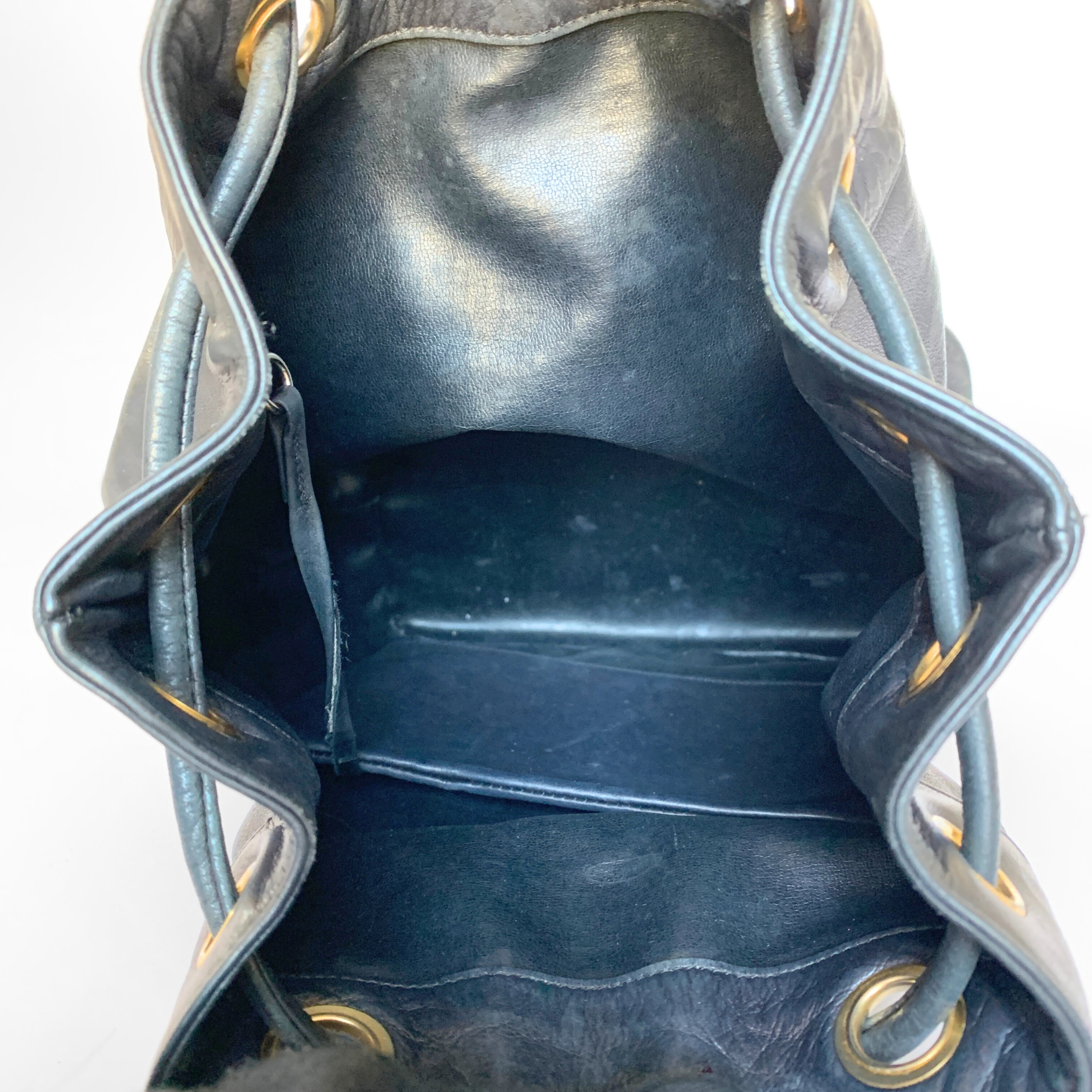 Vintage Chanel bucket bag