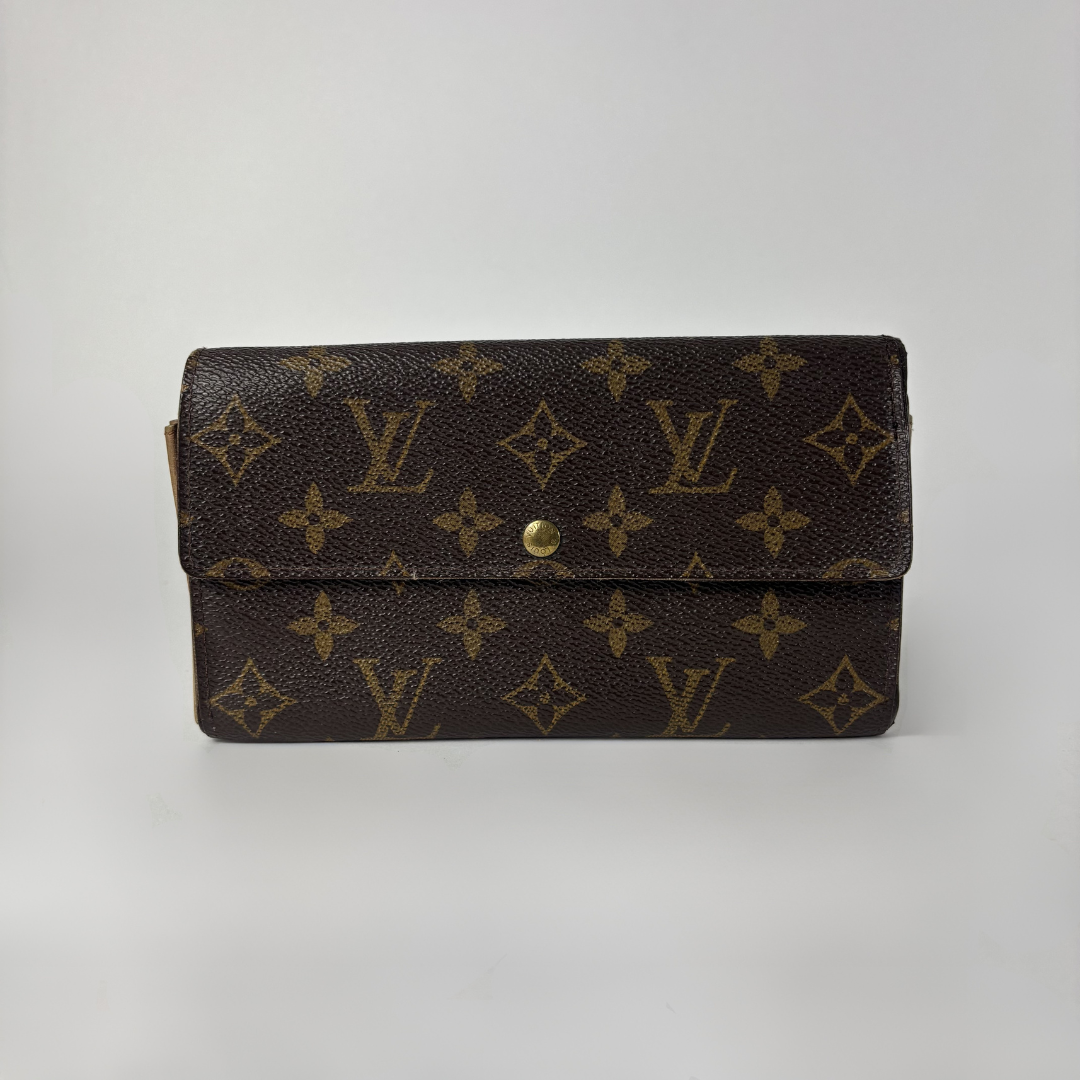 Louis Vuitton Wallet on white background
