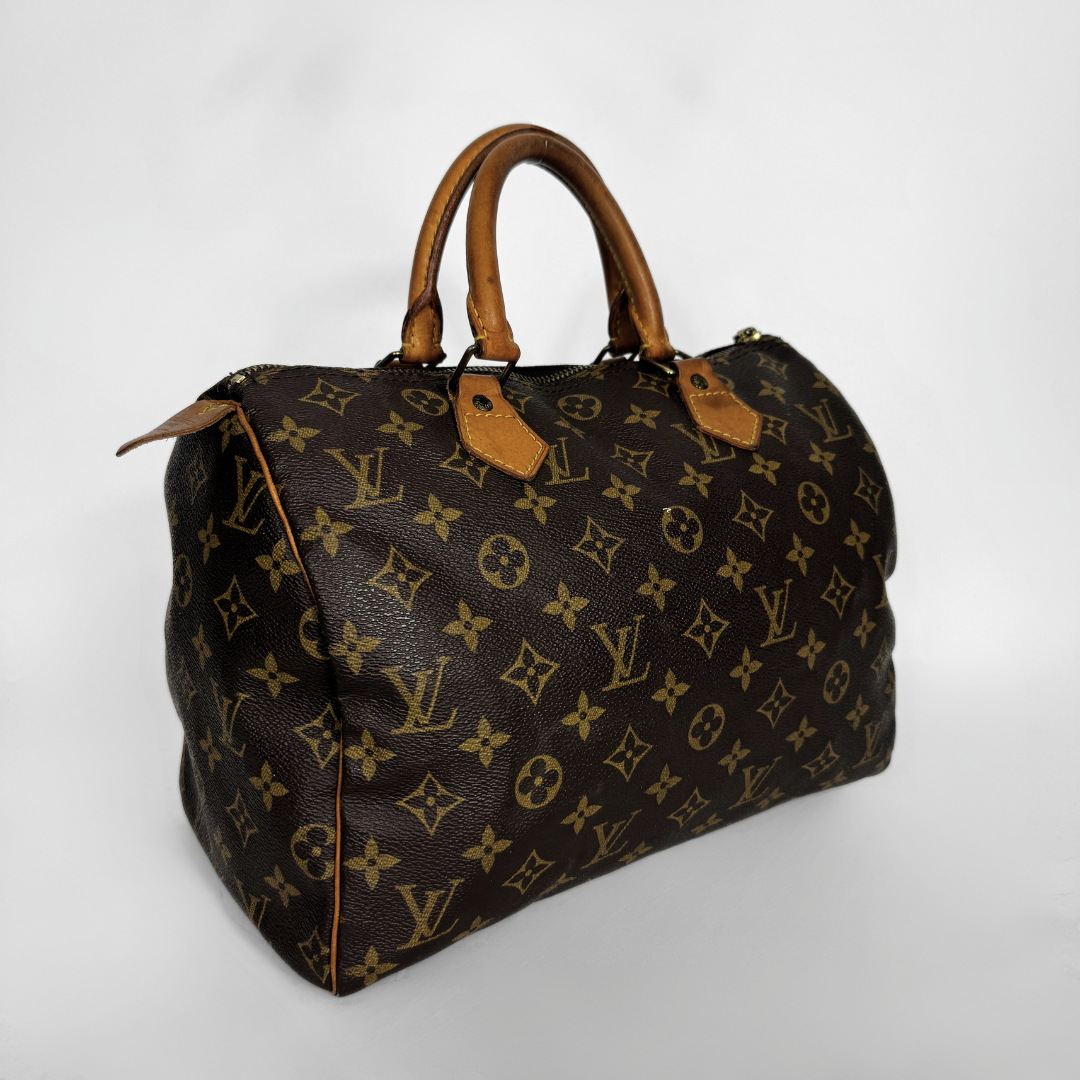 Louis Vuitton Speedy 30 on a white background