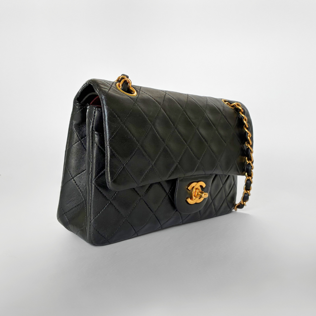 Chanel Classic Flap Bag Small Lambskin Leather