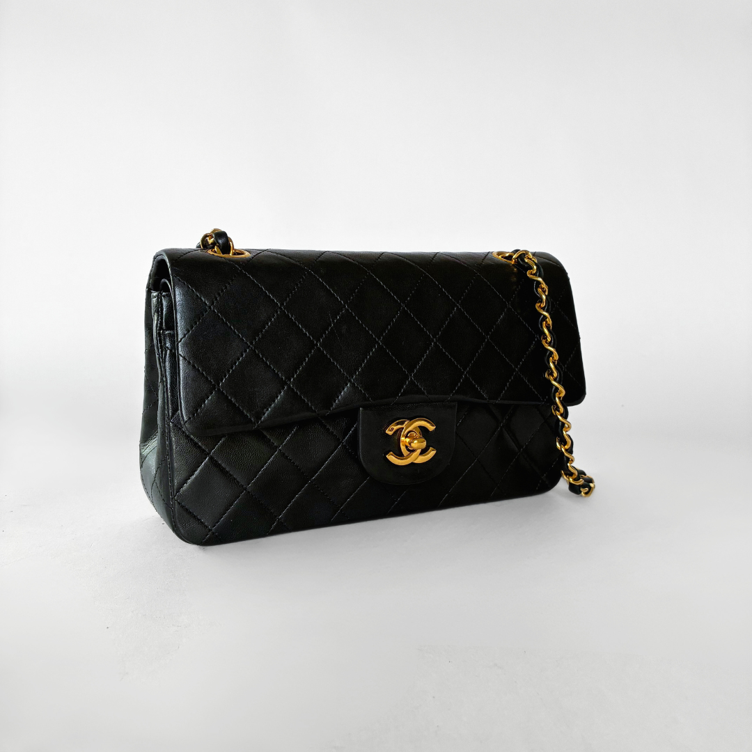 Chanel Classic Flap Bag Small Lambskin Leather