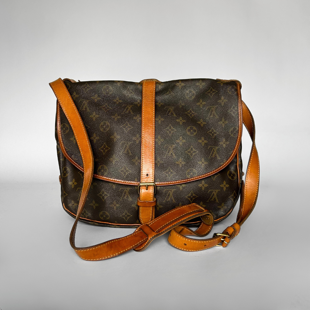 Louis Vuitton Saumur 35 Monogram Canvas