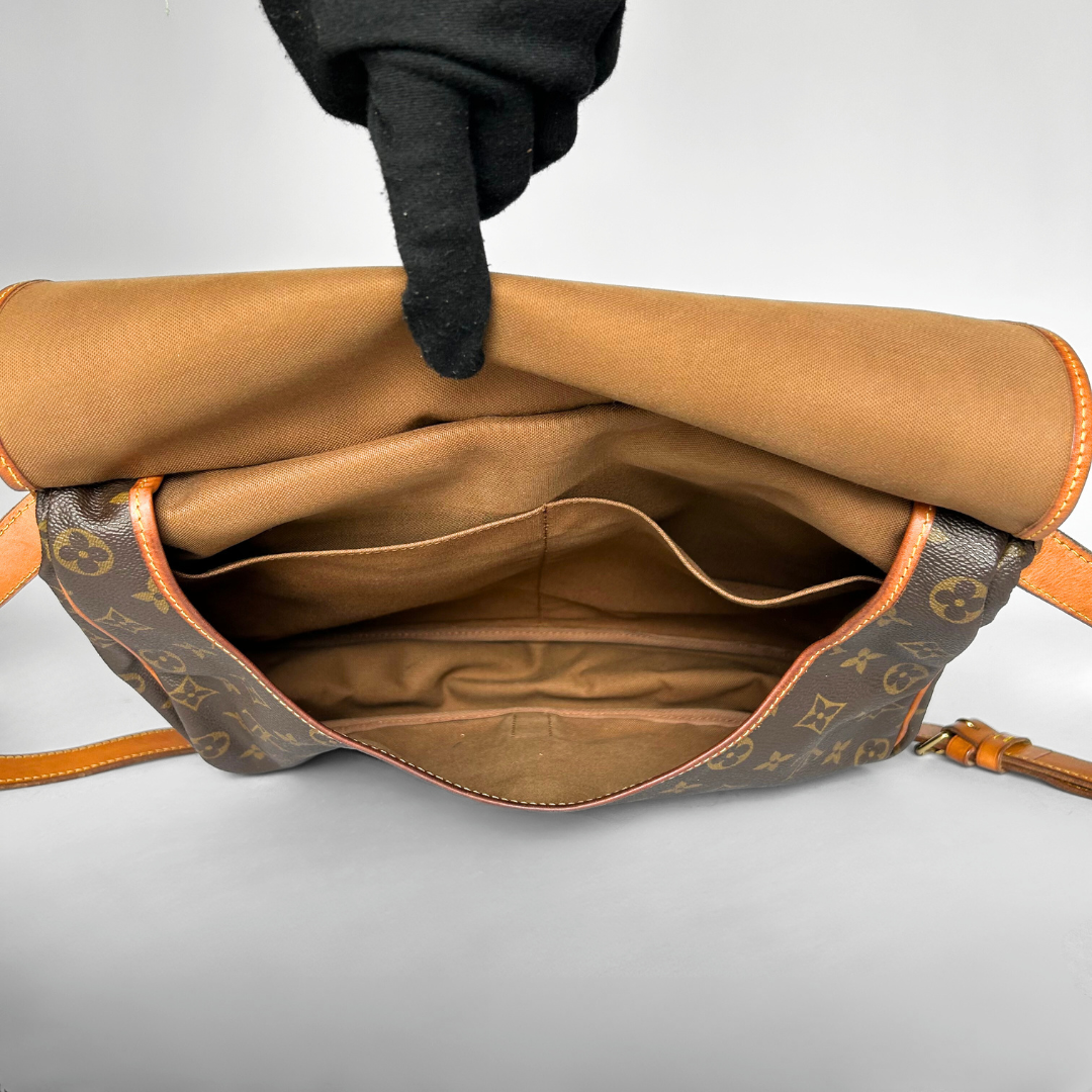 Louis Vuitton Saumur 35 Monogram Canvas
