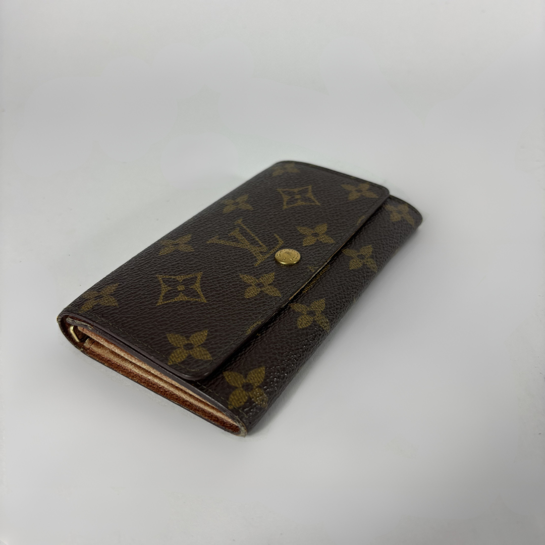 Louis Vuitton Wallet on white background