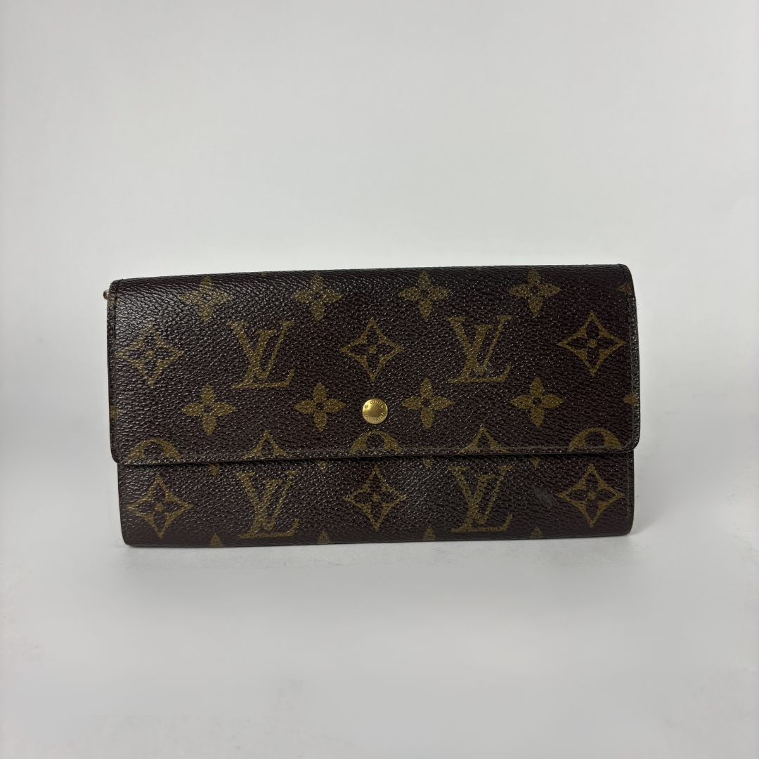 Louis Vuitton Wallet on white background