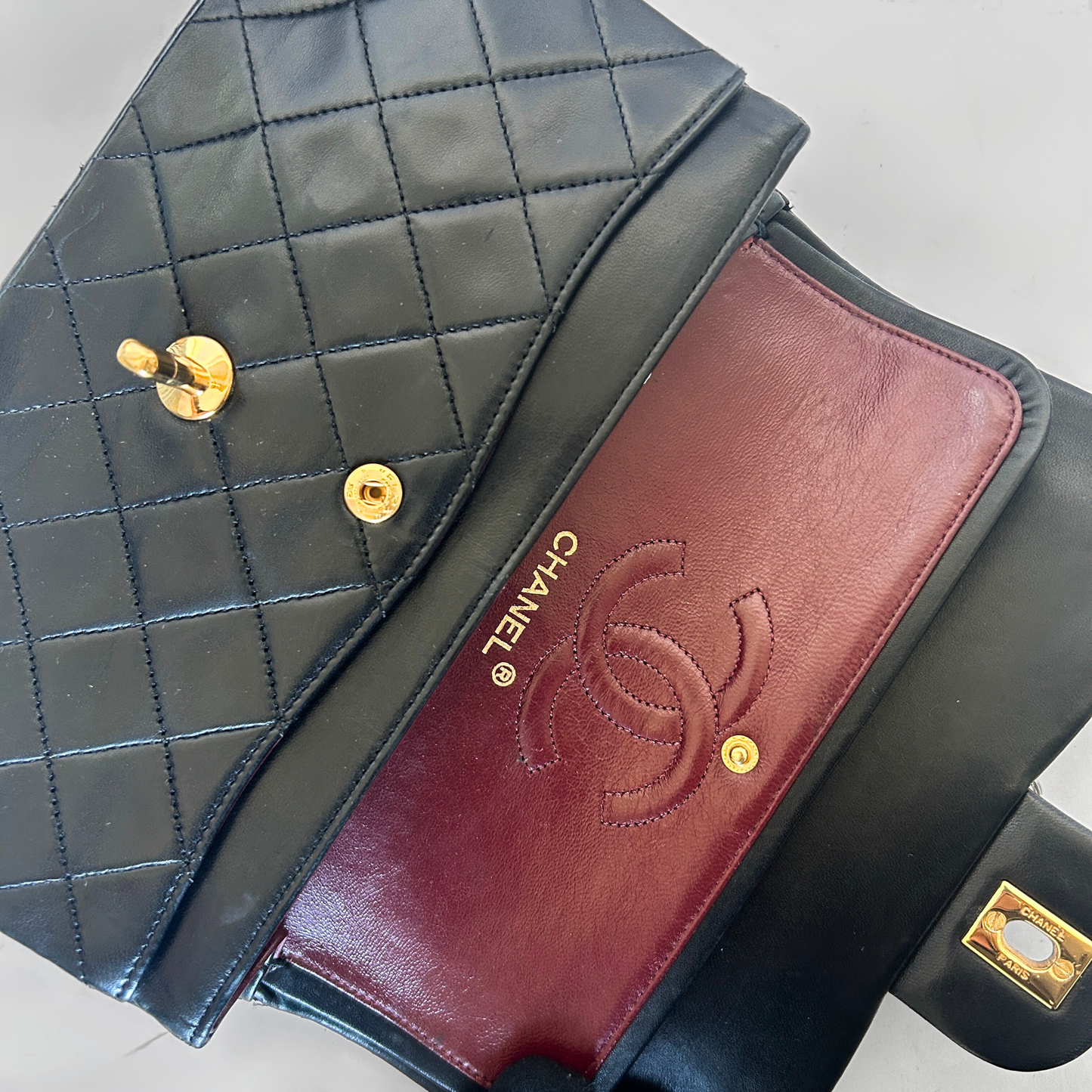 Chanel Classic Flap Bag Small Lambskin Leather