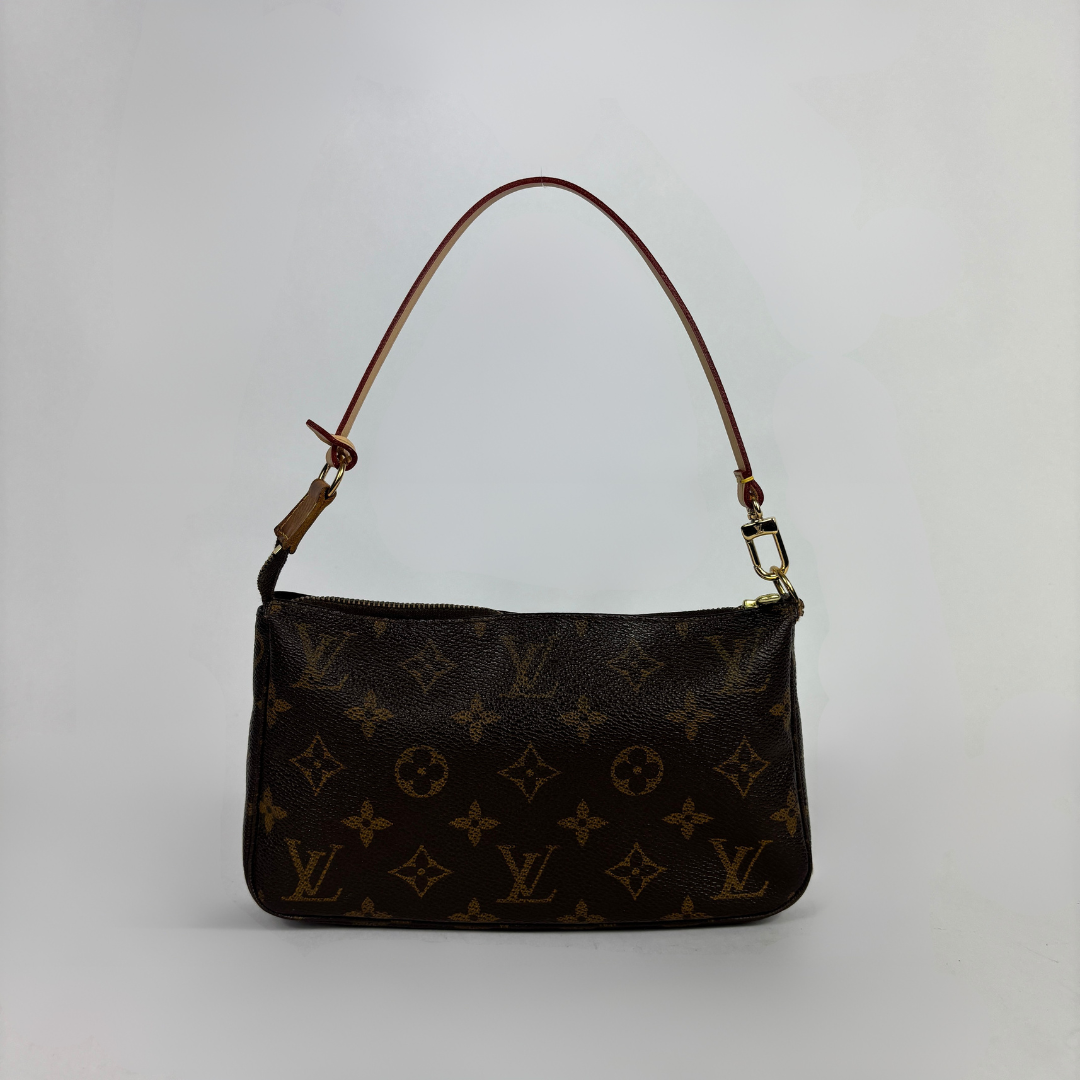 Louis Vuitton Pochette on white background