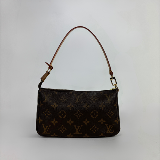 Louis Vuitton Pochette on white background