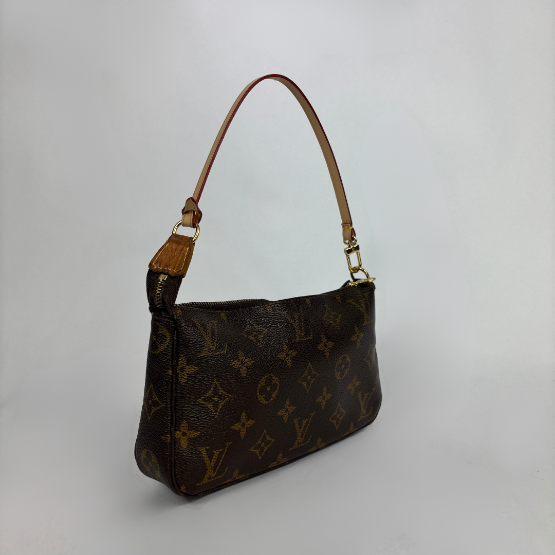 Louis Vuitton Pochette on white background