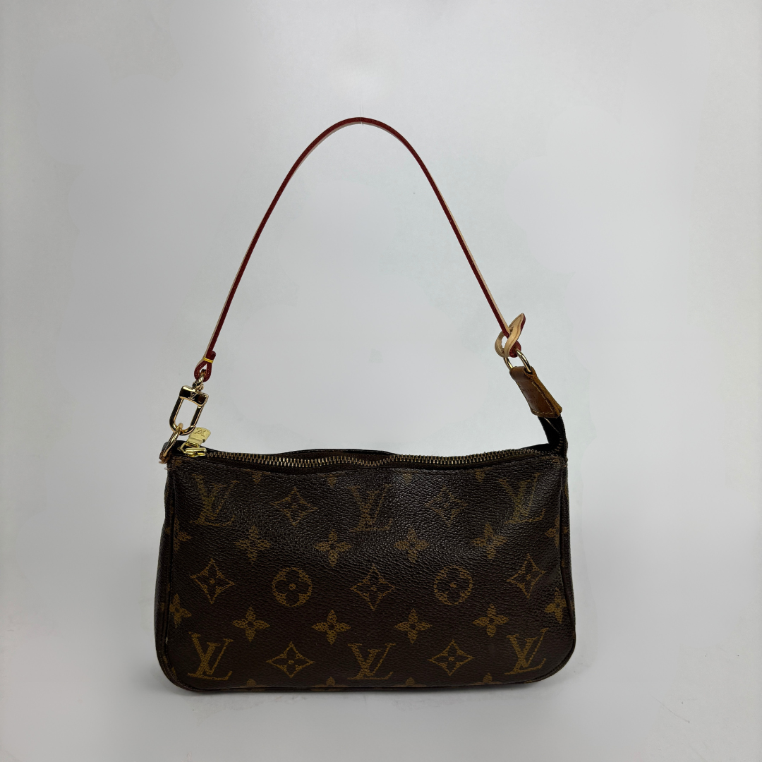 Louis Vuitton Pochette on white background