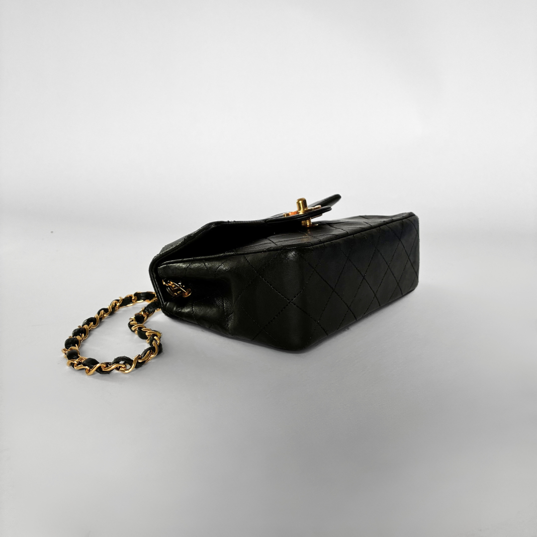 Chanel Classic Flap Bag Mini Lambskin Leather