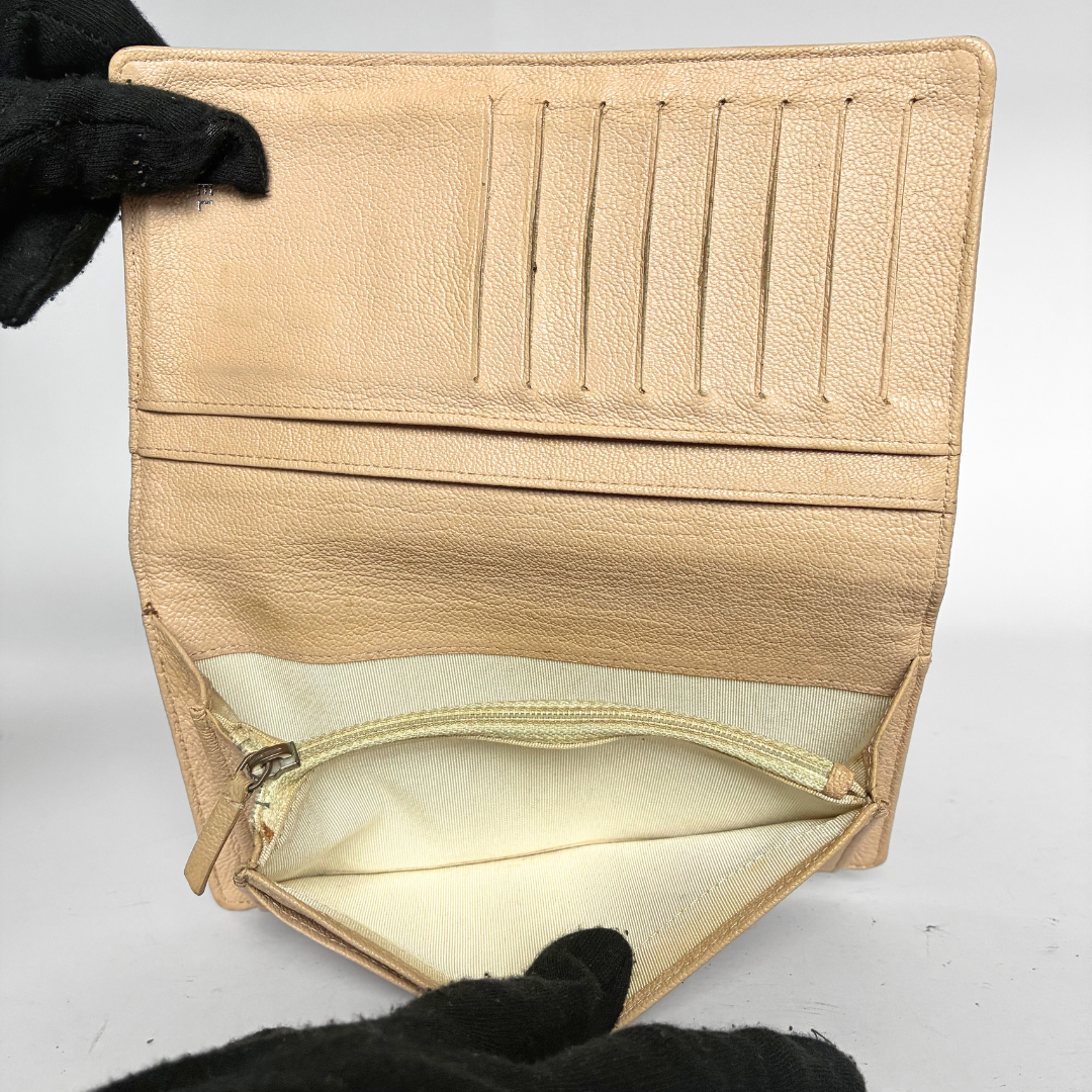 Chanel Wallet Large Lambskin Leather