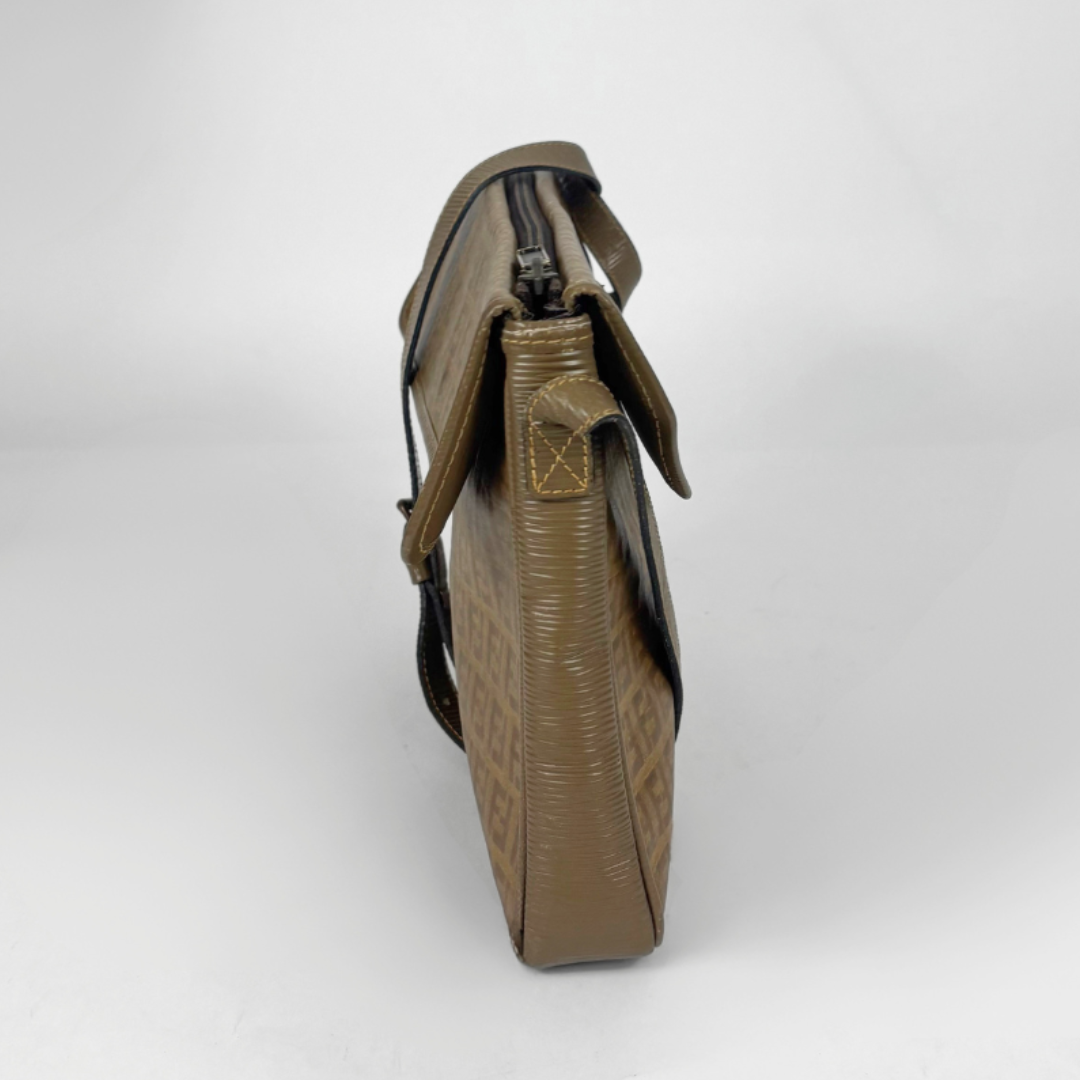 Fendi PVC Crossbody Bag on a white background