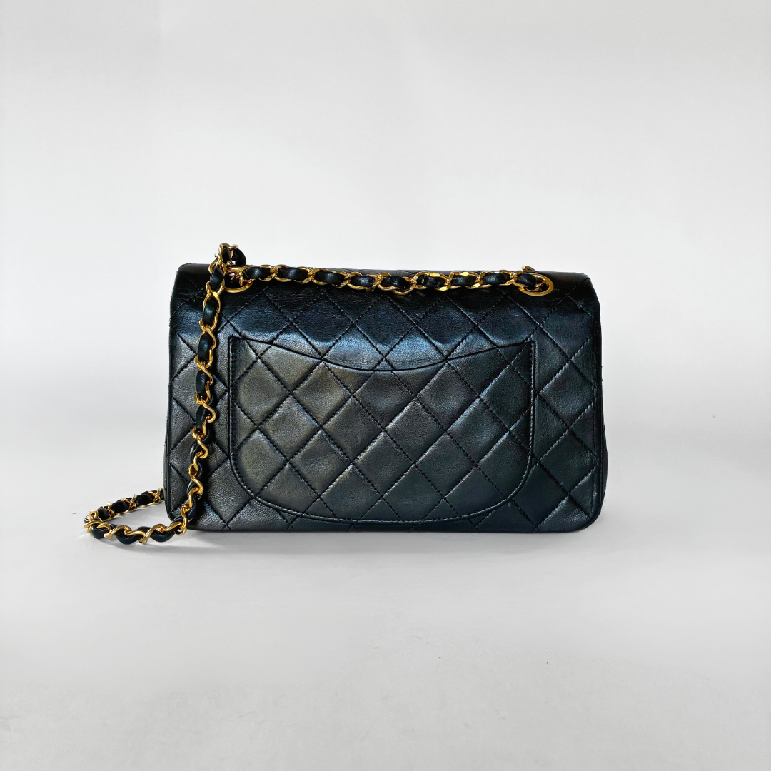 Chanel Classic Flap Bag Small Lambskin Leather
